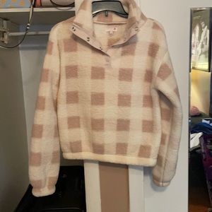 Plaid Sherpa! Adorable!